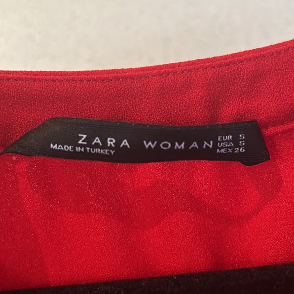 Zara Red top - Picture 3 of 3